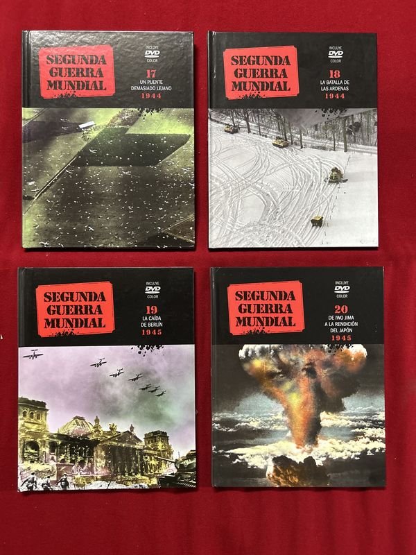 Segunda Guerra Mundial: Tomos 17, 18, 19 y 20 (DVD Color)