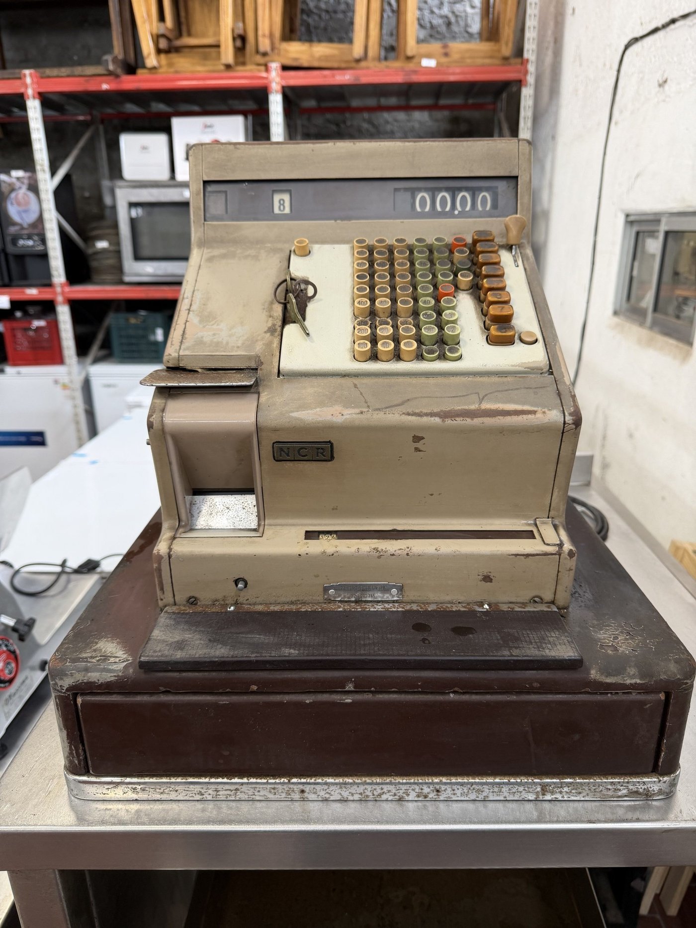 Caja Registradora Vintage NCR - Coleccionismo y Decoración
