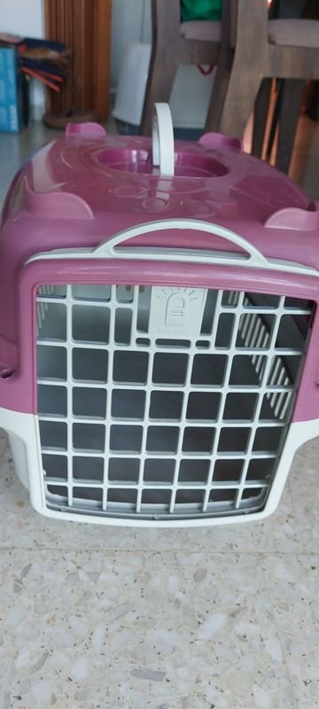 Jaula Transportadora Para Mascotas - Portátil y Segura