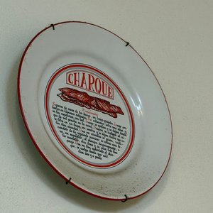 6 Platos Decorativos de Porcelana con Recetas Tradicionales - imagen 2