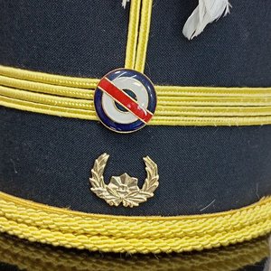 Kepi de Gala Oficial Jefe Escuela Militar Uruguay - imagen 2