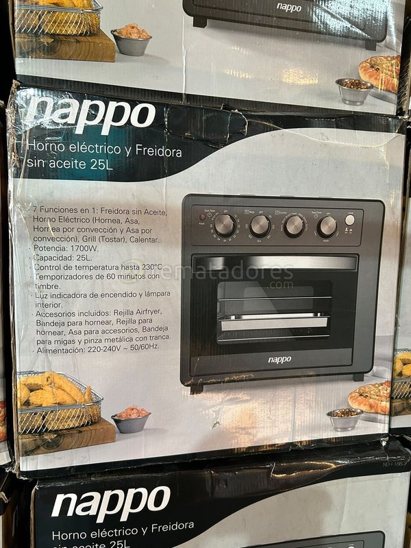 Freidora de Aire y Horno Eléctrico Nappo 25L - imagen 1