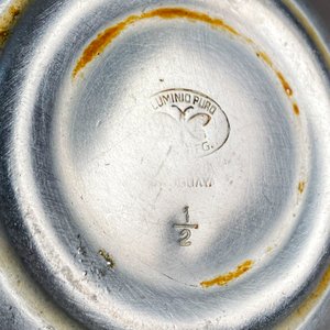 Conjunto de 3 Piezas de Aluminio: Azucarero, Tetera y Budinera "Fuaye" - imagen 6
