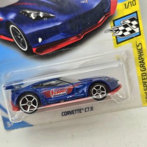 Hot Wheels Corvette C7.R Summit Racing Collector 1/10 - imagen 2