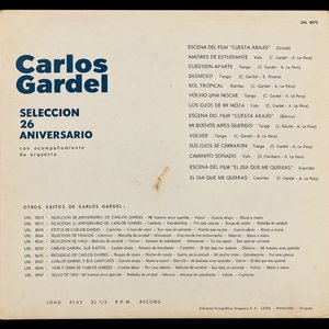 Lote anterior: Vinilo Carlos Gardel - Selección 26º Aniversario Sello Odeón Uru 1961