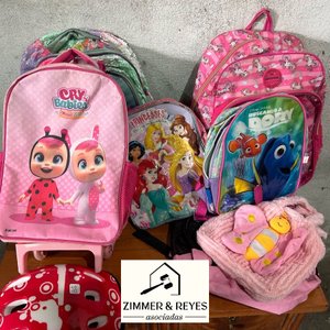 Lote de Mochilas Infantiles y Escolares Variadas - imagen 1