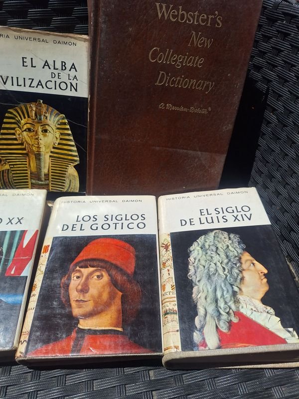Colección de libros históricos y diccionario - imagen 2