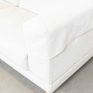 Sofá Esquinero Gris de Tela con Apoyacabezas Regulables - imagen 2