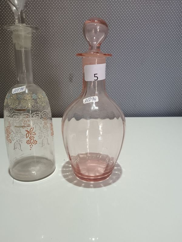 Dos botellones de cristal antiguos y valiosos - imagen 3