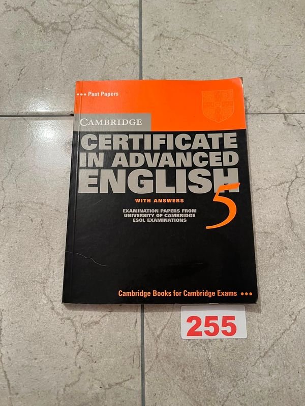 Cambridge Certificate in Advanced English 5 - Past Papers con Respuestas