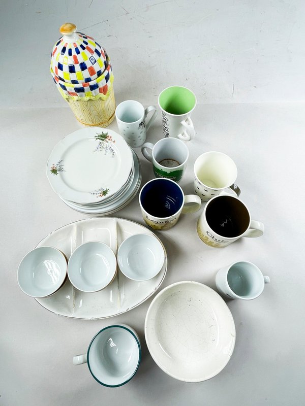 Colección de platos postre, tazas y copetinero - imagen 2