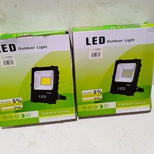 2 Focos LED Exterior 100W IP66 - imagen 1