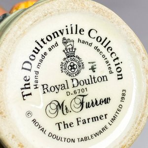 Jarra Royal Doulton "Mr. Furrow" - Colección The Farmer - imagen 4