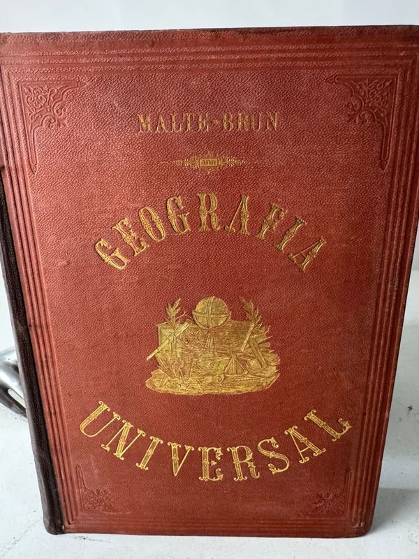 Tres Tomos de Geografía Universal por Malte-Brun - imagen 2