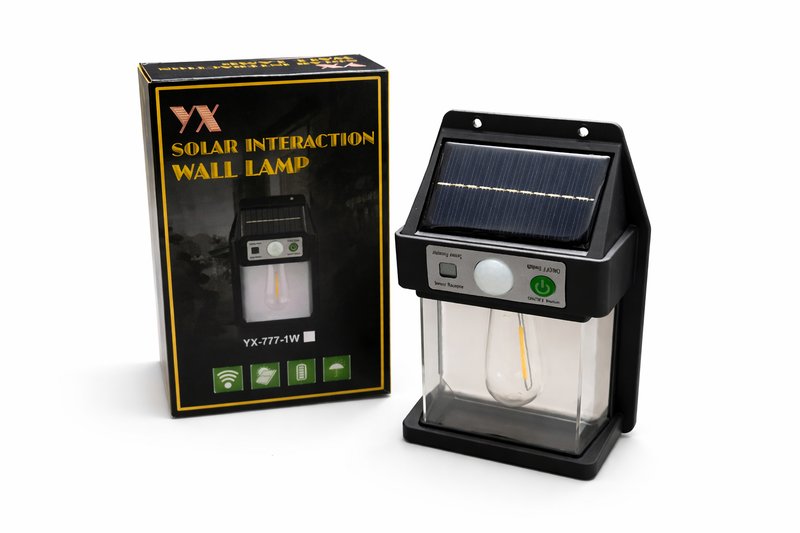 2 Faroles Solares Vintage LED Exterior con Fotocélula