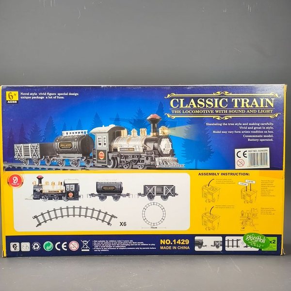 Tren Clásico con Sonido y Luces en Escala O - imagen 2