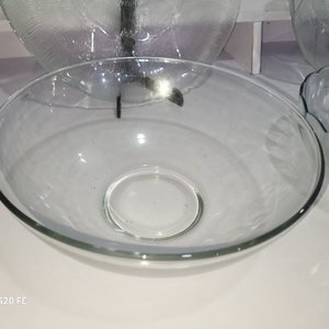 Set de 5 Piezas: 2 Fuentes Grandes y 3 Ensaladeras de Vidrio Transparente - imagen 3