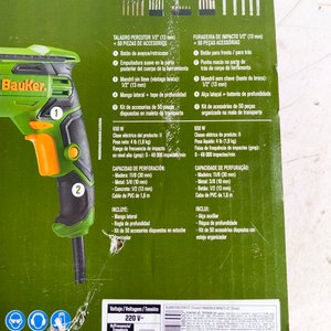Taladro Percutor Bauker 650W con Maletín y Accesorios - imagen 5