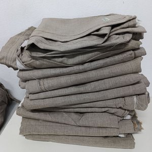 Fundas de Almohadón para Camastro Impermeables Color Gris con Velcro - imagen 1