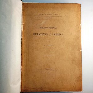 Libro Medallas Europeas Relativas a América de J. T. Medina, tapa dura, ilustrado, 1924 - imagen 6