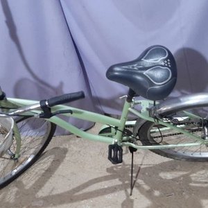 Bicicleta de Dama Ipanema Rodado 26 Verde con Canasto - imagen 2
