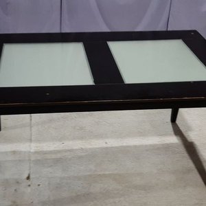 Lote anterior: Mesa de Comedor Rectangular de Madera con Dos Vidrios