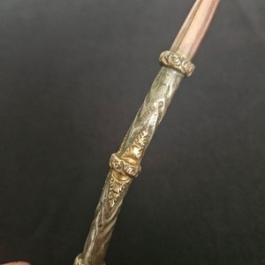 Bombilla Curva de Plata y Oro "Martinez Hermano" - imagen 4