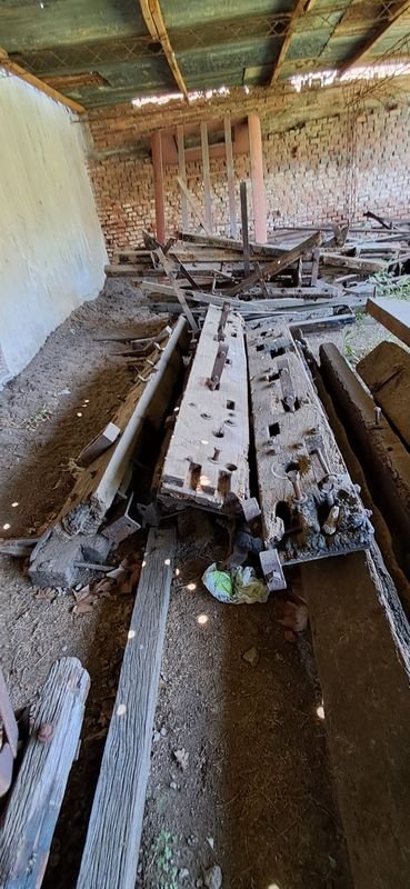 Pisos de vagón de tren antiguos - imagen 1