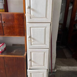 Armario Vertical Blanco de 4 Puertas - imagen 1