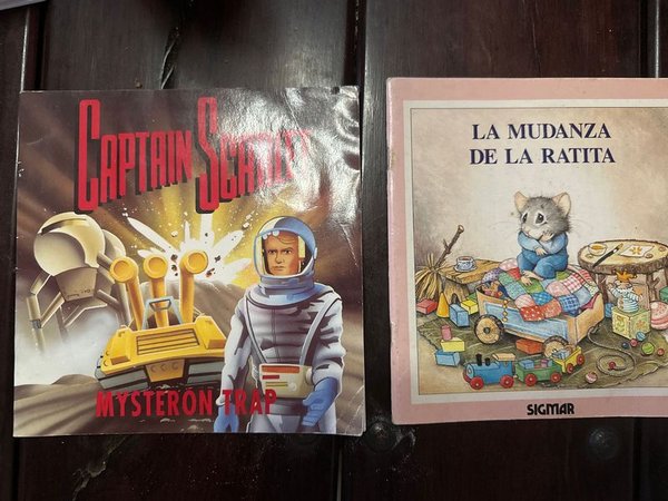 Libros Infantiles: Captain Scarlet y La Mudanza de la Ratita