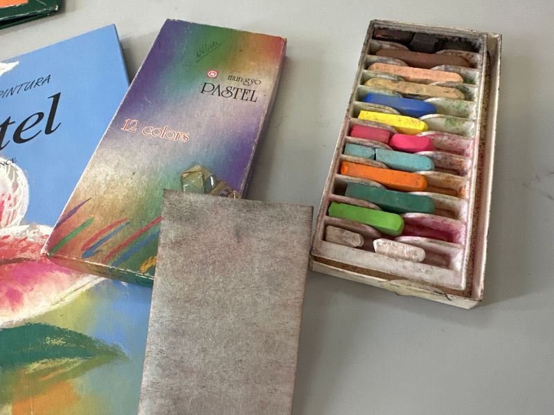 Libro de Pintura Pastel y Caja de Pasteles - imagen 5