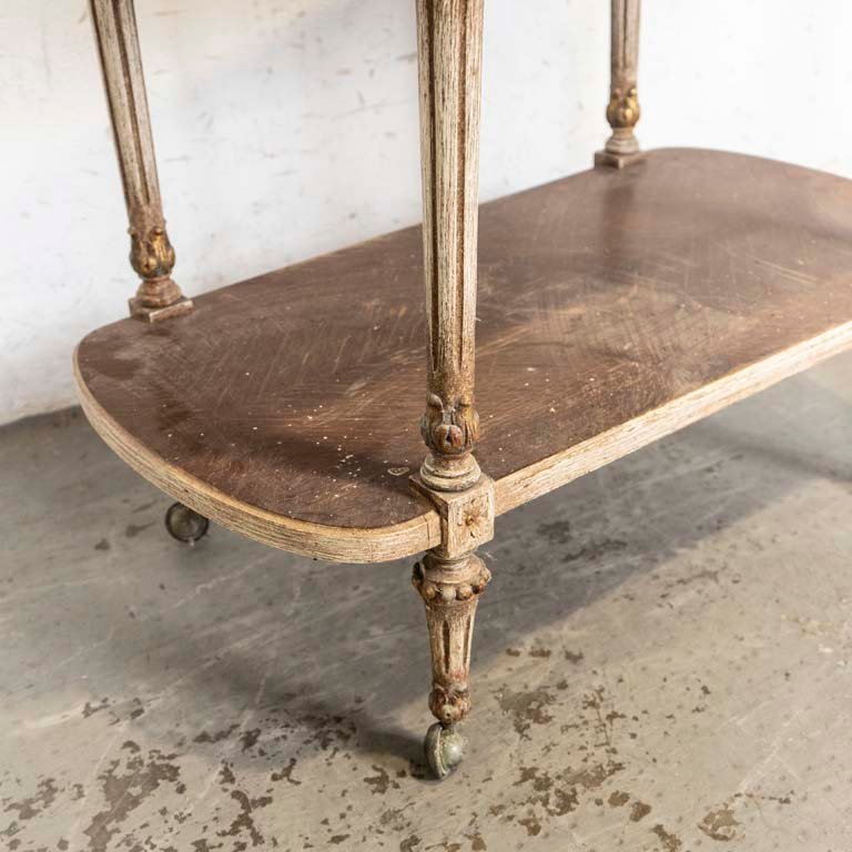 Mesa bar Luis XVI con detalles en la pátina y lustre - imagen 2
