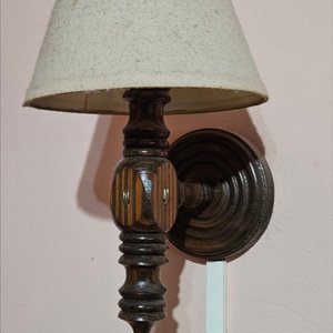 2 Apliques de Luz de Pared Vintage con Pantallas - imagen 5