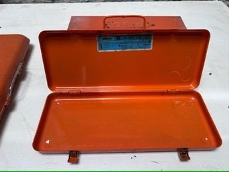 Lote de cajas de chapa DREBO - Colección de cajas rojas - imagen 2