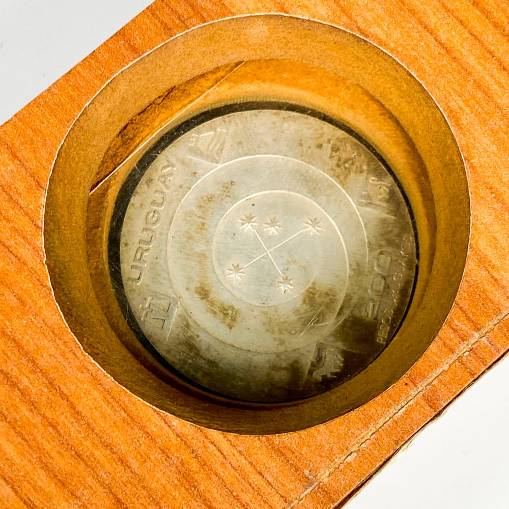 Moneda de plata del cambio de milenio 1999 - imagen 4