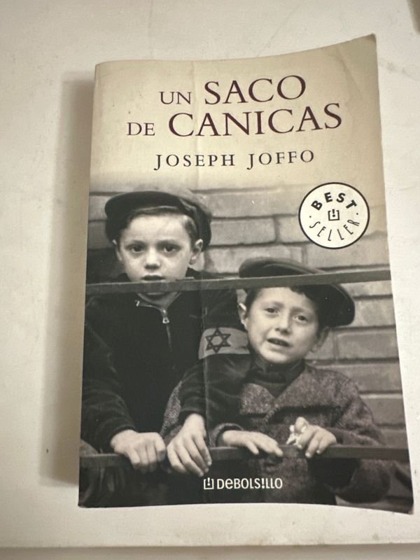 Libro "Un Saco de Canicas" de Joseph Joffo (Edición Debolsillo)