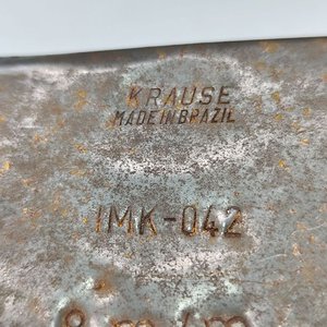 Juego de Letras de Estampar en Hierro Krause 8mm Made in Brazil - imagen 5