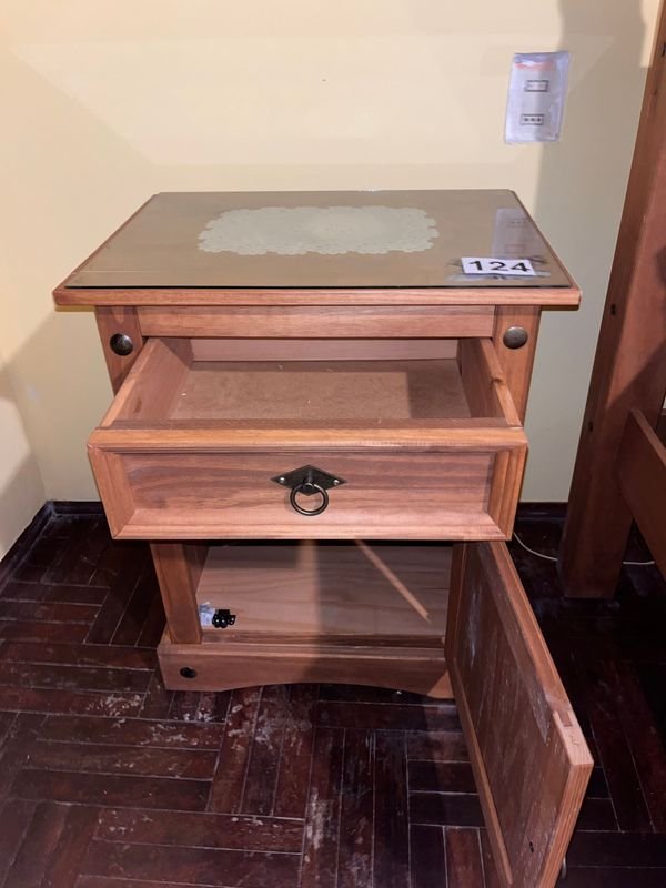 Mesa de luz mexicana con vidrio de excelente calidad - imagen 4