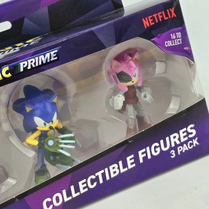 Set de 3 Figuras Coleccionables Sonic Prime de Netflix - imagen 3