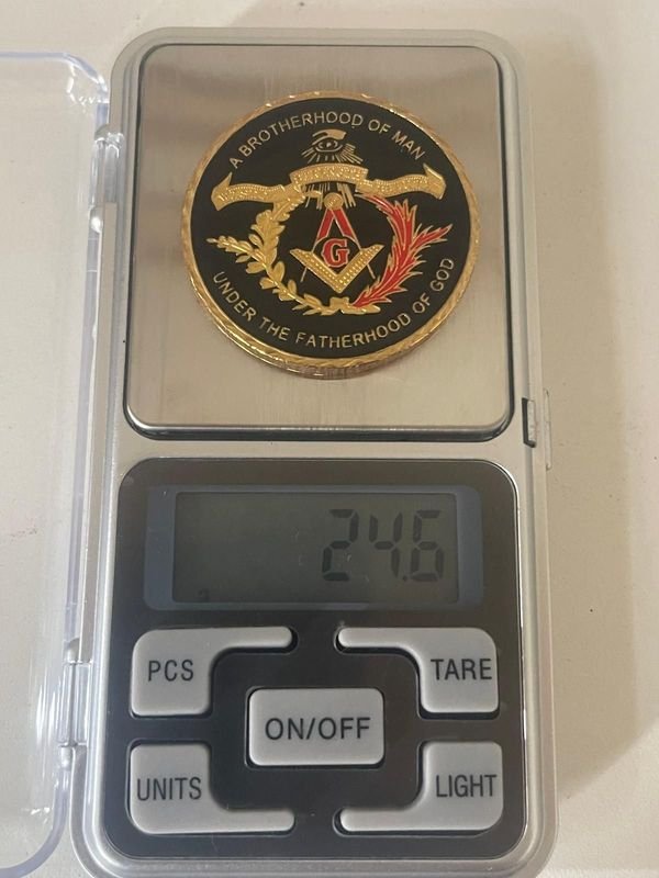 Moneda Conmemorativa Masónica - Una Joya de la Masonería - imagen 3