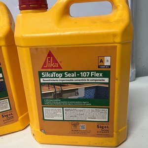 Bidones de 5 Litros Sika Sikatop Seal-107 Flex para Hormigón - imagen 2