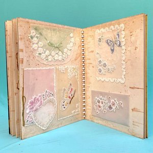 Colección de Tarjetas Artesanales en Pergamino: Casamiento y 15 Años - imagen 7