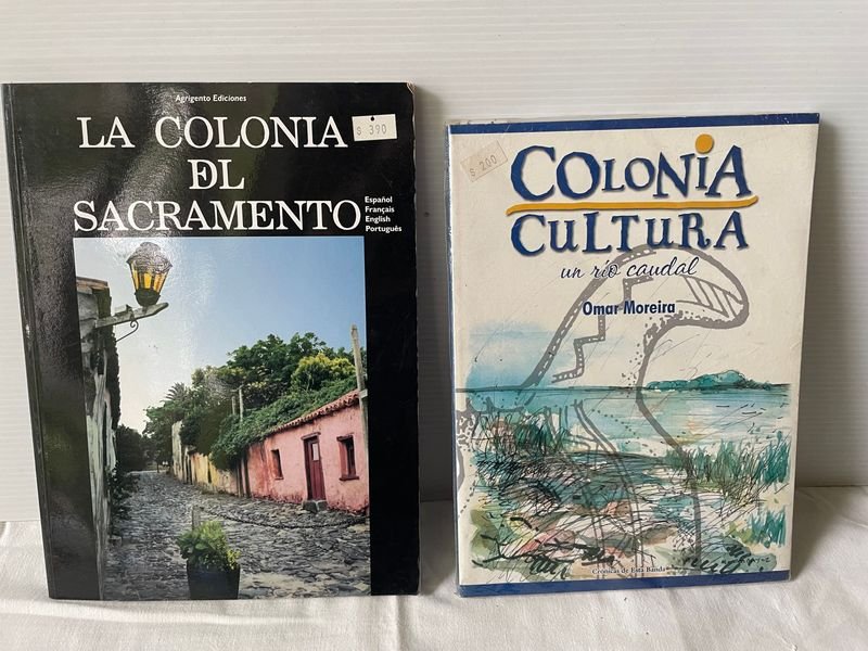 Libros "La Colonia del Sacramento" y "Colonia Cultura" - Fotografías Históricas