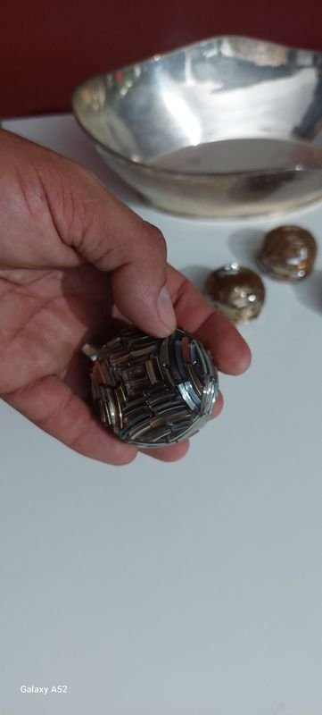 Lote de adornos metálicos variados - imagen 13