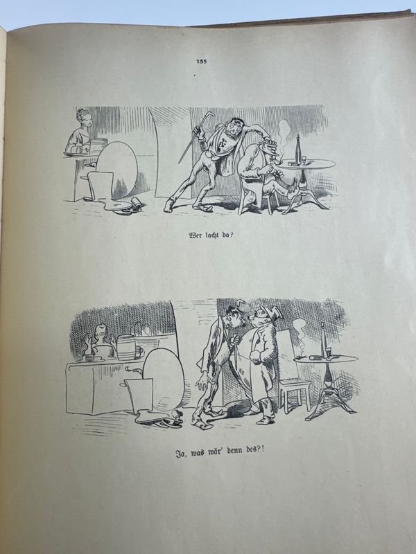 Colección de dibujos de Wilhelm Busch, Max y Moritz, c. 1900 - imagen 6