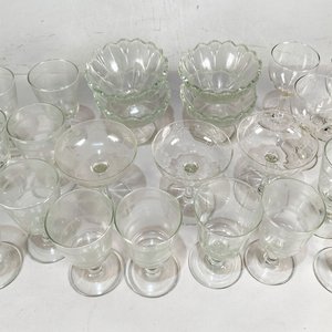 Juego de 20 Copas y Recipientes de Cristal Hialino para Postre - imagen 4