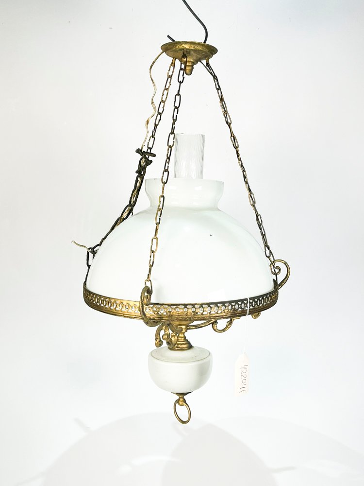 Colgante de Bronce con Opalina y Pantalla (con fisura)