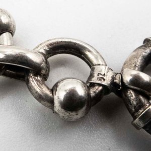 Pulsera de Plata 925 con Detalle y Cierre - imagen 2