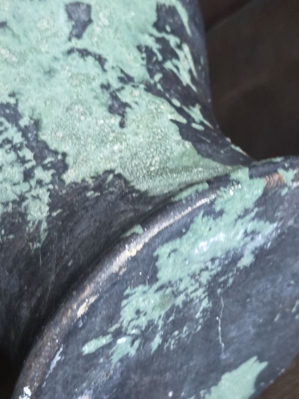 Jarrón en cerámica simulando un hallazgo arqueológico - imagen 5