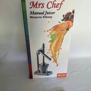 Exprimidor Manual Mrs Chef MJ-102 Metálico Verde - imagen 1